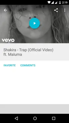 Shakira android App screenshot 2