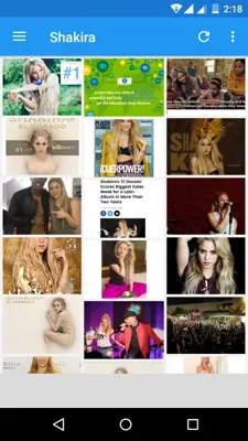 Shakira android App screenshot 4